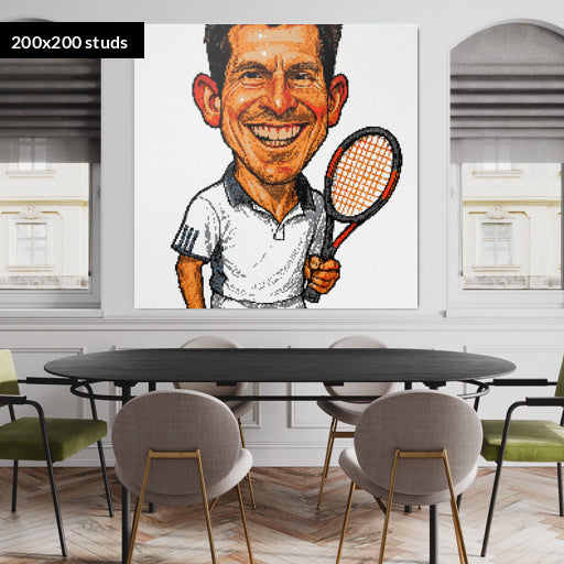 200*200studs, 160*160cm, 63*63inch