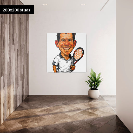 200*200studs, 160*160cm, 63*63inch