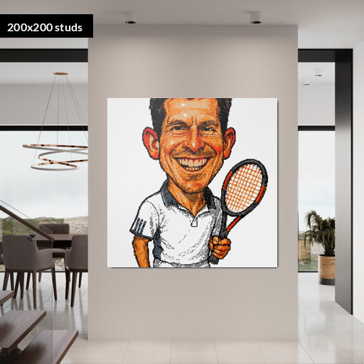 200*200studs, 160*160cm, 63*63inch