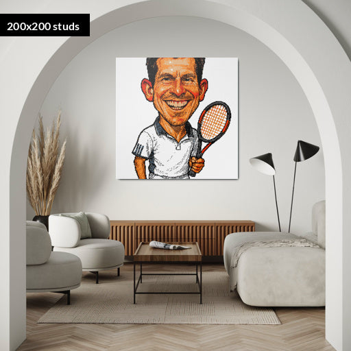 200*200studs, 160*160cm, 63*63inch