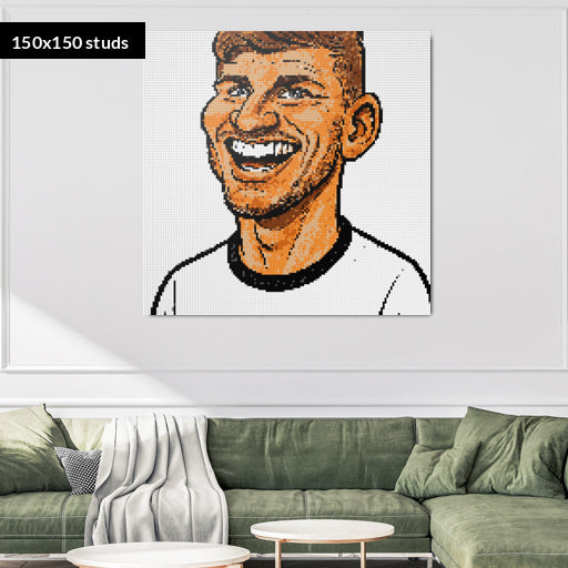 150*150studs, 120*120cm, 47,25*47,25inch