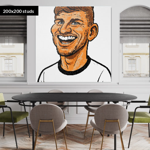 200*200studs, 160*160cm, 63*63inch