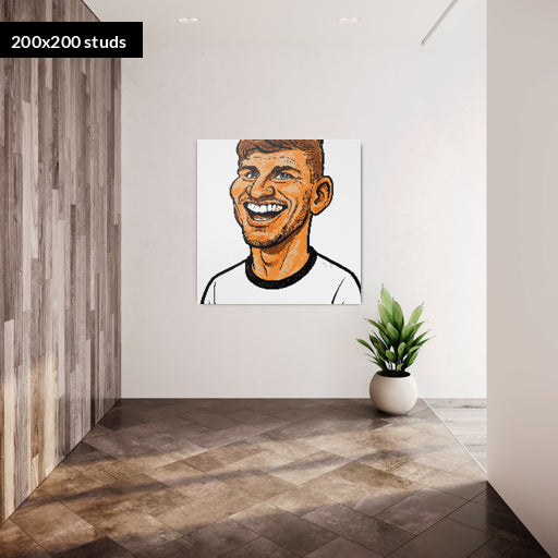 200*200studs, 160*160cm, 63*63inch