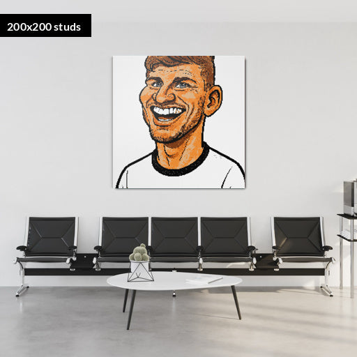 200*200studs, 160*160cm, 63*63inch