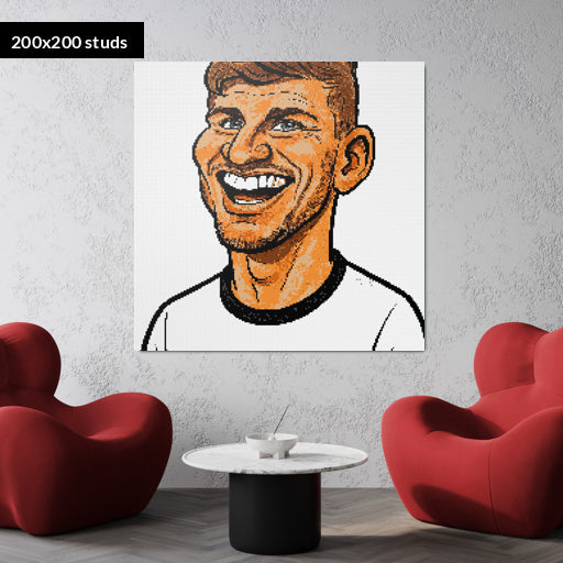 200*200studs, 160*160cm, 63*63inch