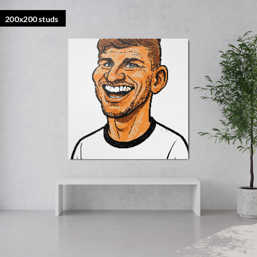 200*200studs, 160*160cm, 63*63inch