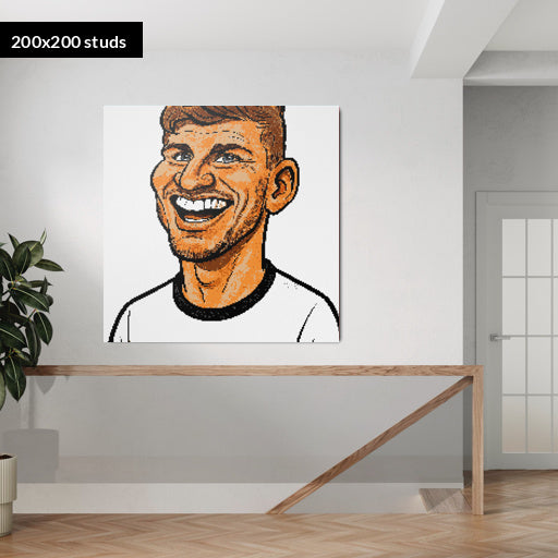 200*200studs, 160*160cm, 63*63inch