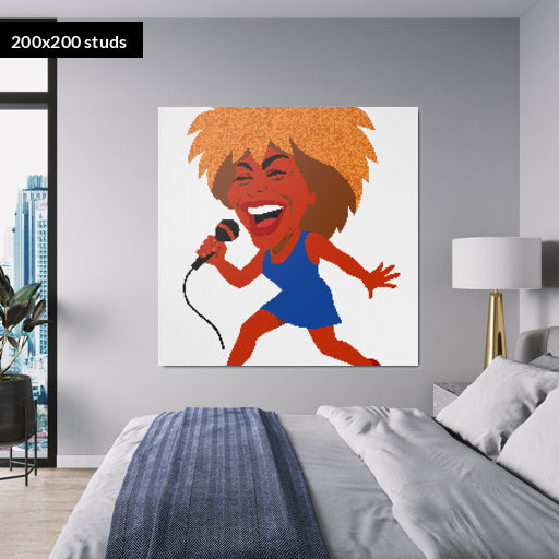 200*200studs, 160*160cm, 63*63inch