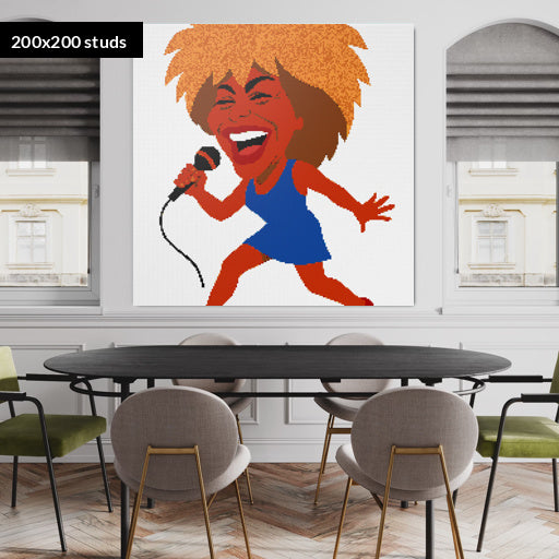 200*200studs, 160*160cm, 63*63inch
