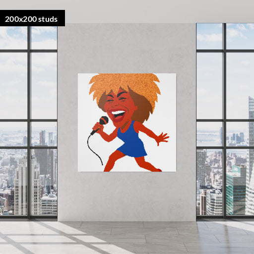 200*200studs, 160*160cm, 63*63inch