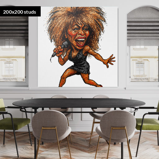 200*200studs, 160*160cm, 63*63inch