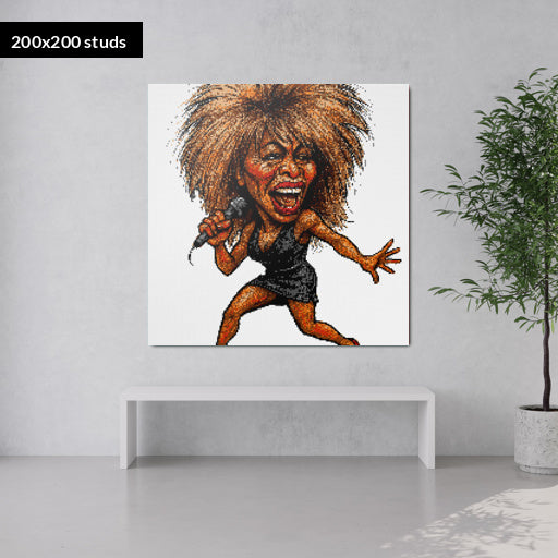 200*200studs, 160*160cm, 63*63inch