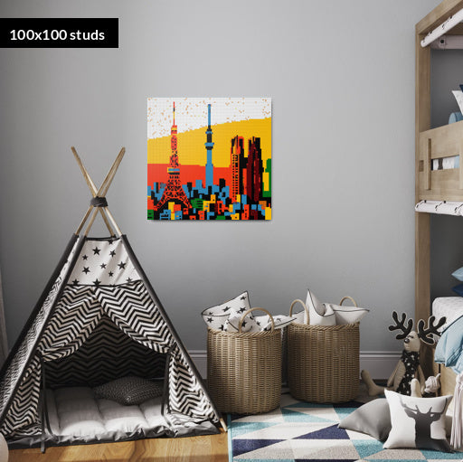 100*100studs, 80*80cm, 31,5*31,5inch