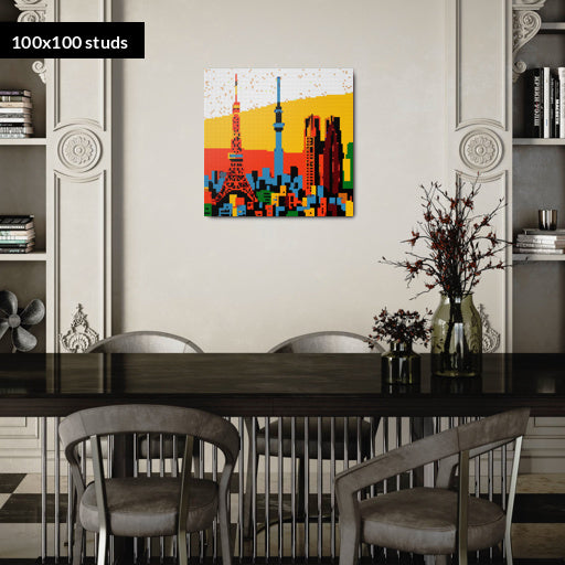 100*100studs, 80*80cm, 31,5*31,5inch
