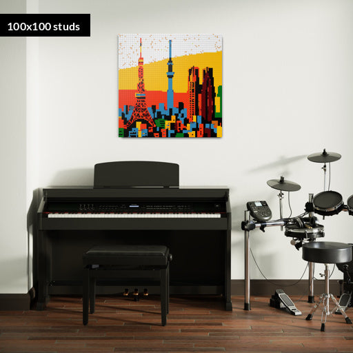 100*100studs, 80*80cm, 31,5*31,5inch