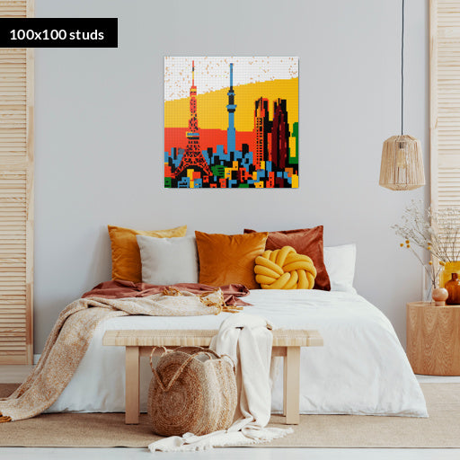 100*100studs, 80*80cm, 31,5*31,5inch