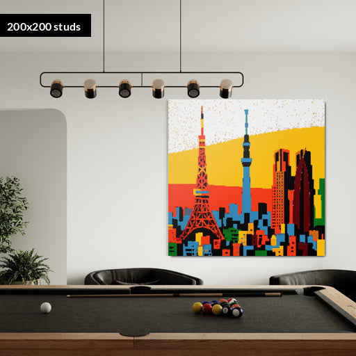 200*200studs, 160*160cm, 63*63inch