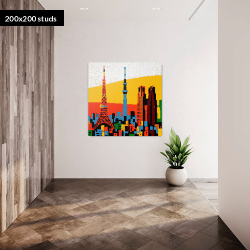 200*200studs, 160*160cm, 63*63inch