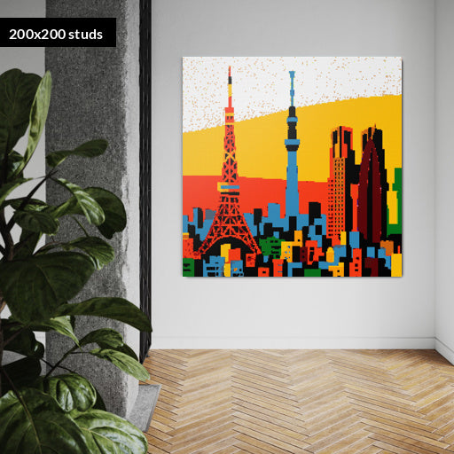 200*200studs, 160*160cm, 63*63inch