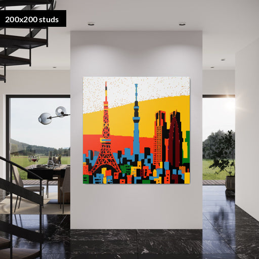 200*200studs, 160*160cm, 63*63inch