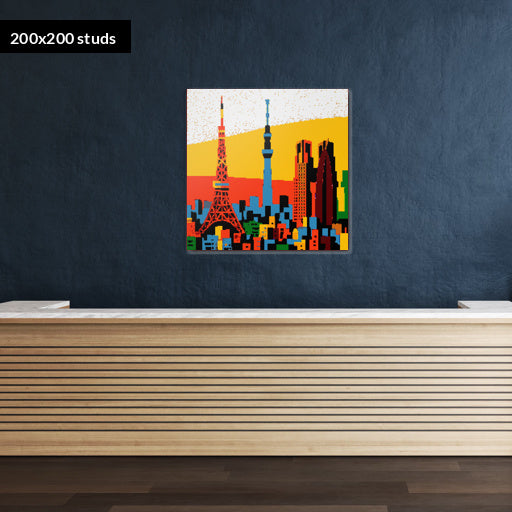 200*200studs, 160*160cm, 63*63inch
