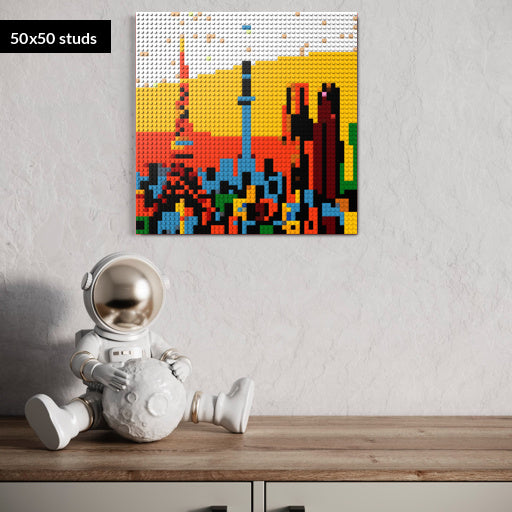50*50studs, 40*40cm, 15,75*15,75inch