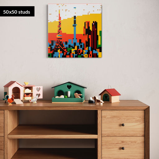 50*50studs, 40*40cm, 15,75*15,75inch