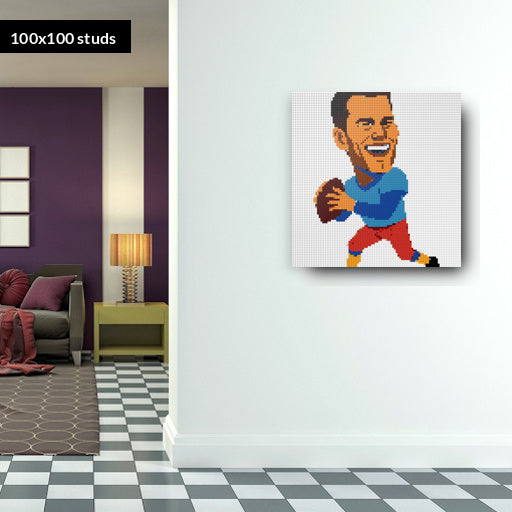 100*100studs, 80*80cm, 31,5*31,5inch