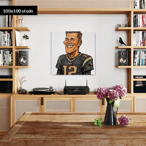 100*100studs, 80*80cm, 31,5*31,5inch