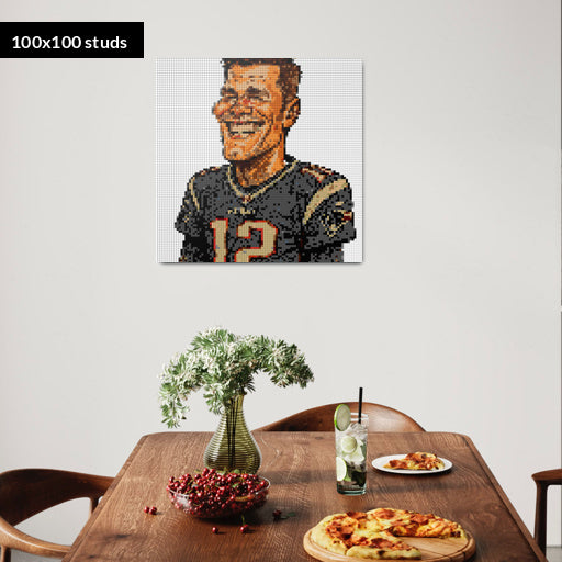 100*100studs, 80*80cm, 31,5*31,5inch