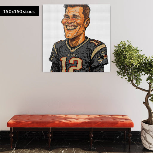 150*150studs, 120*120cm, 47,25*47,25inch