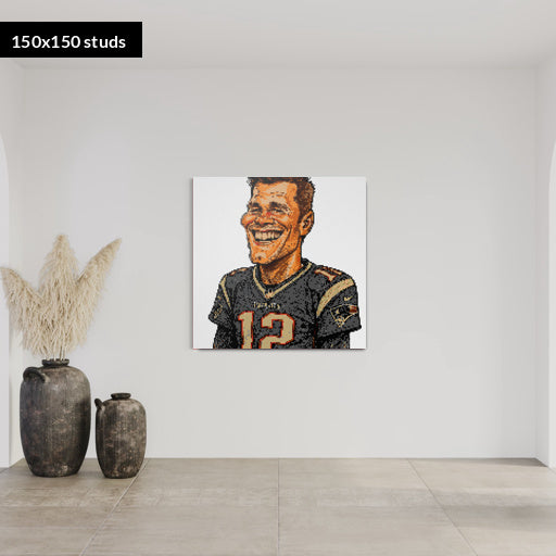 150*150studs, 120*120cm, 47,25*47,25inch