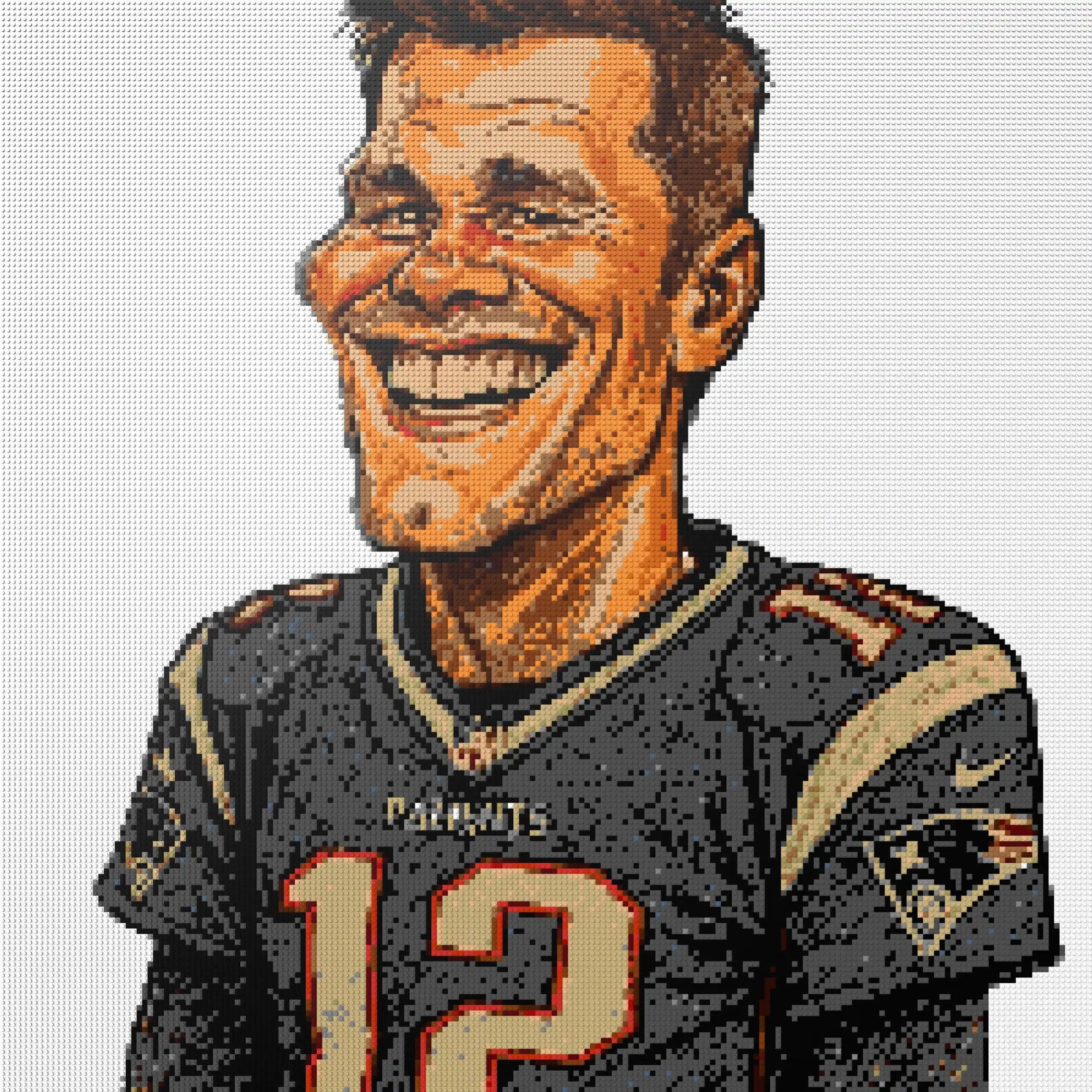 200*200studs, 160*160cm, 63*63inch