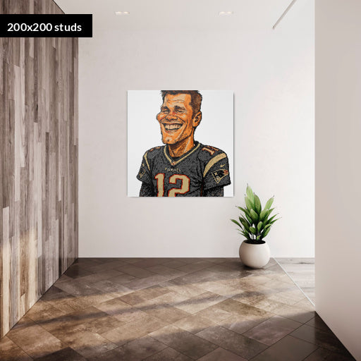 200*200studs, 160*160cm, 63*63inch