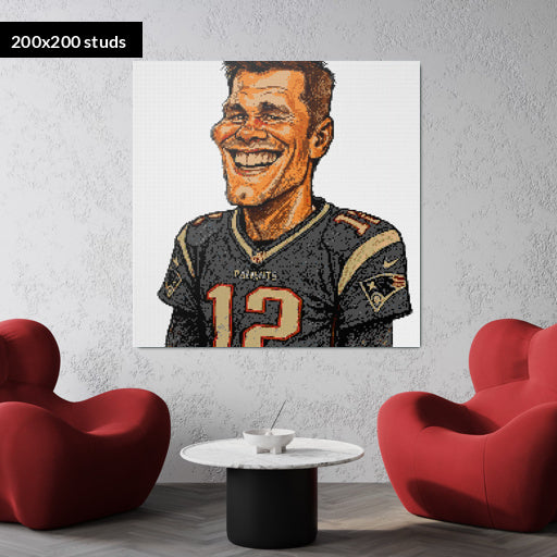 200*200studs, 160*160cm, 63*63inch