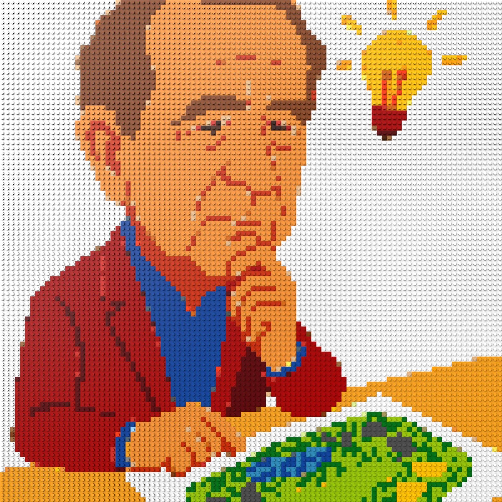 100*100studs, 80*80cm, 31,5*31,5inch