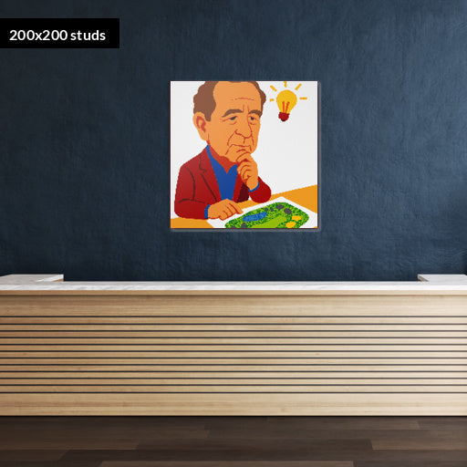 200*200studs, 160*160cm, 63*63inch