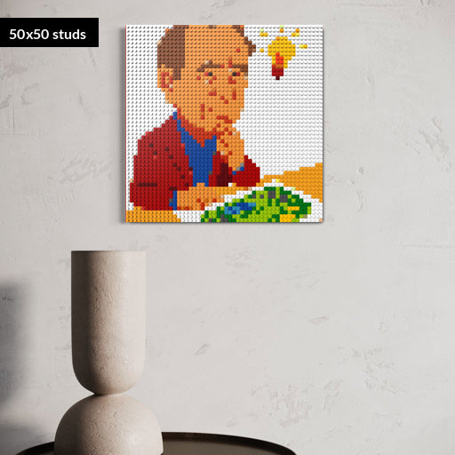 50*50studs, 40*40cm, 15,75*15,75inch