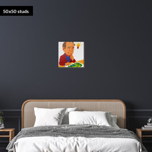 50*50studs, 40*40cm, 15,75*15,75inch