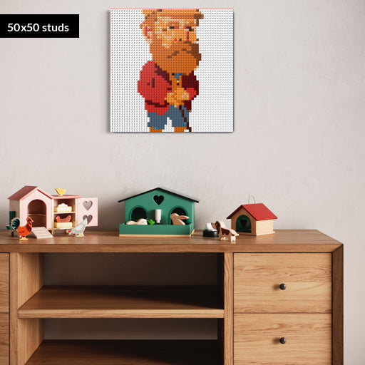 50*50studs, 40*40cm, 15,75*15,75inch