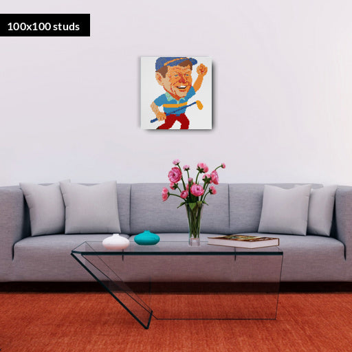 100*100studs, 80*80cm, 31,5*31,5inch