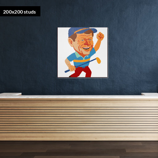 200*200studs, 160*160cm, 63*63inch