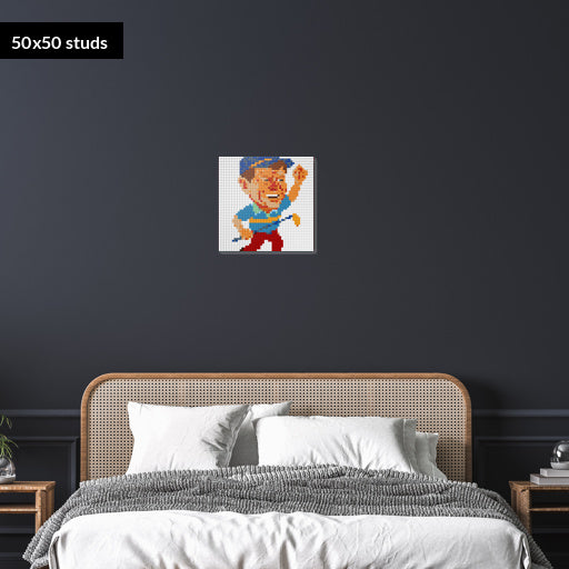50*50studs, 40*40cm, 15,75*15,75inch