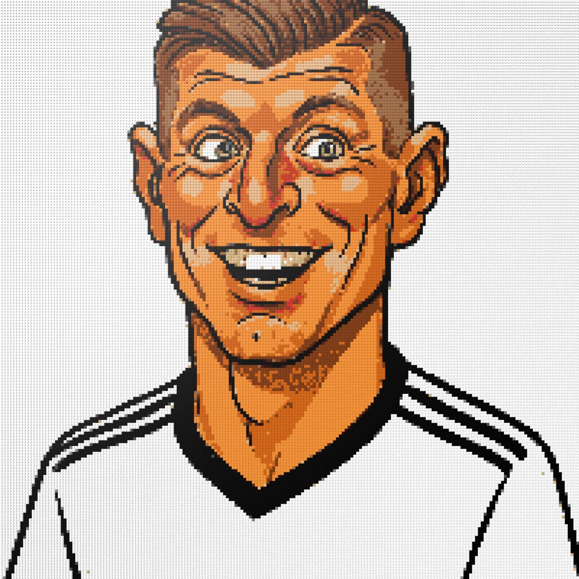 200*200studs, 160*160cm, 63*63inch