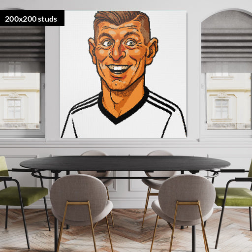 200*200studs, 160*160cm, 63*63inch