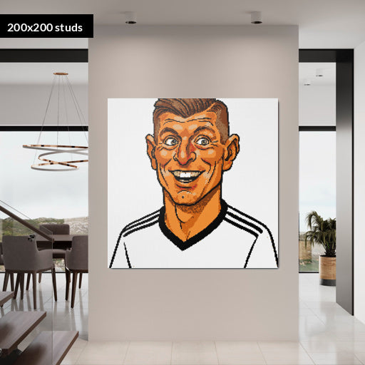 200*200studs, 160*160cm, 63*63inch