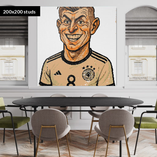 200*200studs, 160*160cm, 63*63inch