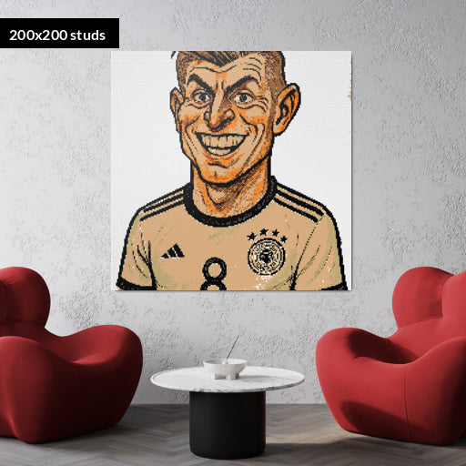 200*200studs, 160*160cm, 63*63inch