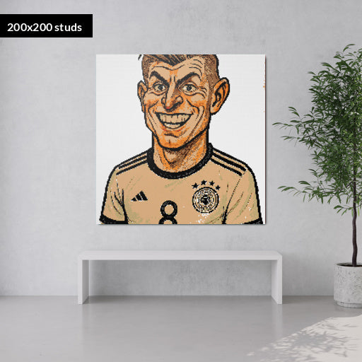 200*200studs, 160*160cm, 63*63inch