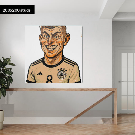 200*200studs, 160*160cm, 63*63inch